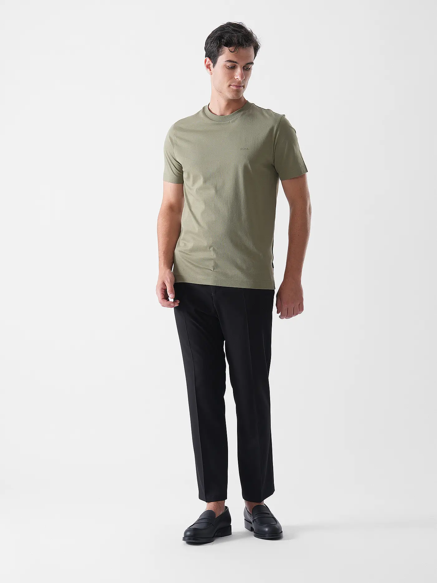 BOSS | T-Shirt Regular Fit THOMPSON | olive